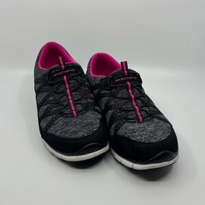 Skechers Gray and Pink Sneakers 10